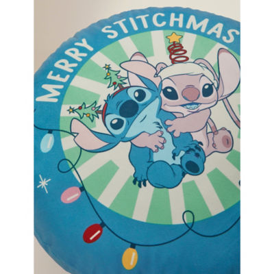 Disney Stitch Christmas cushion 40cm - British product