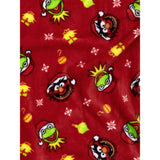 GH throw red 120x150cm, imported from the UK