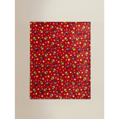 GH throw red 120x150cm, imported from the UK