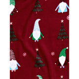 GH red polyester throw 150x120cm, imported from the UK