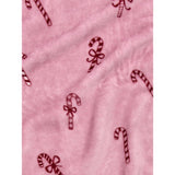 GH pink polyester throw 150x120cm, imported from the UK