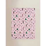 GH throw blanket multi-coloured pink 150 x 120 cm, imported from the UK