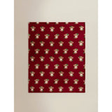 Festive Highland cow throw 120x150cm, UK version