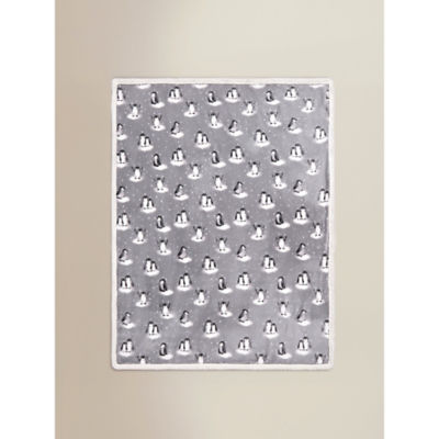 Sherpa throw blanket Winter Penguin 120x150cm, UK version