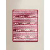 George Home multi-coloured polyester throw 120x150cm, imported from the UK