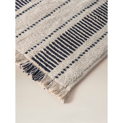 George Home navy bath mat 50x80cm - British product