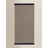 Monochrome textured dot cotton hand towel, imported from the UK