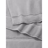 George Home light grey cotton towel and bath mat set (British brand)