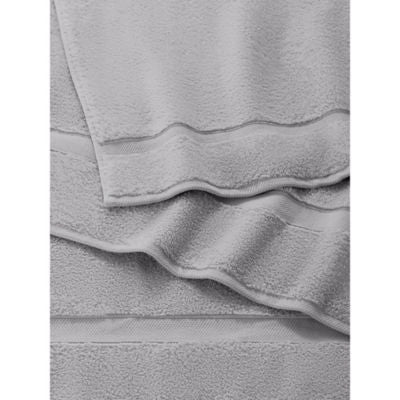 George Home towel and bath mat set light grey (British brand)