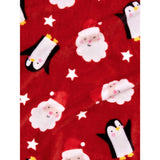 GH fleece blanket in red, 120x150cm - British product