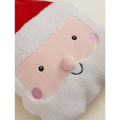 Christmas Santa face shaped cushion 35x30cm (British brand)
