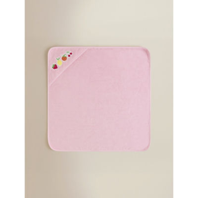 Hooded towel pink mixed fruit 75x75 cm - British product