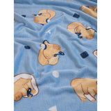 Blue Capybara gaming fleece blanket blue 120x150 cm (British brand)