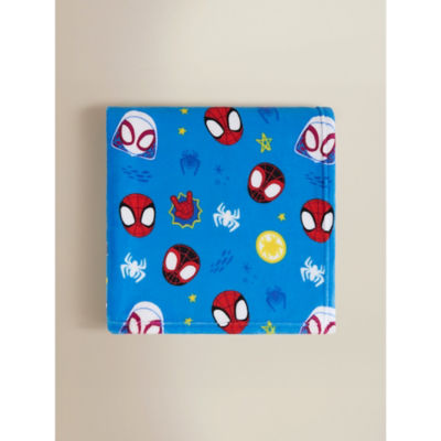 ASDA Marvel Spidey & Friends Blue Fleece Blanket 120 x 150 cm- Buy online at McGrocer