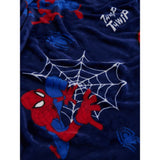 Marvel Spider-Man fleece blanket navy polyester 120x150 cm, imported from the UK