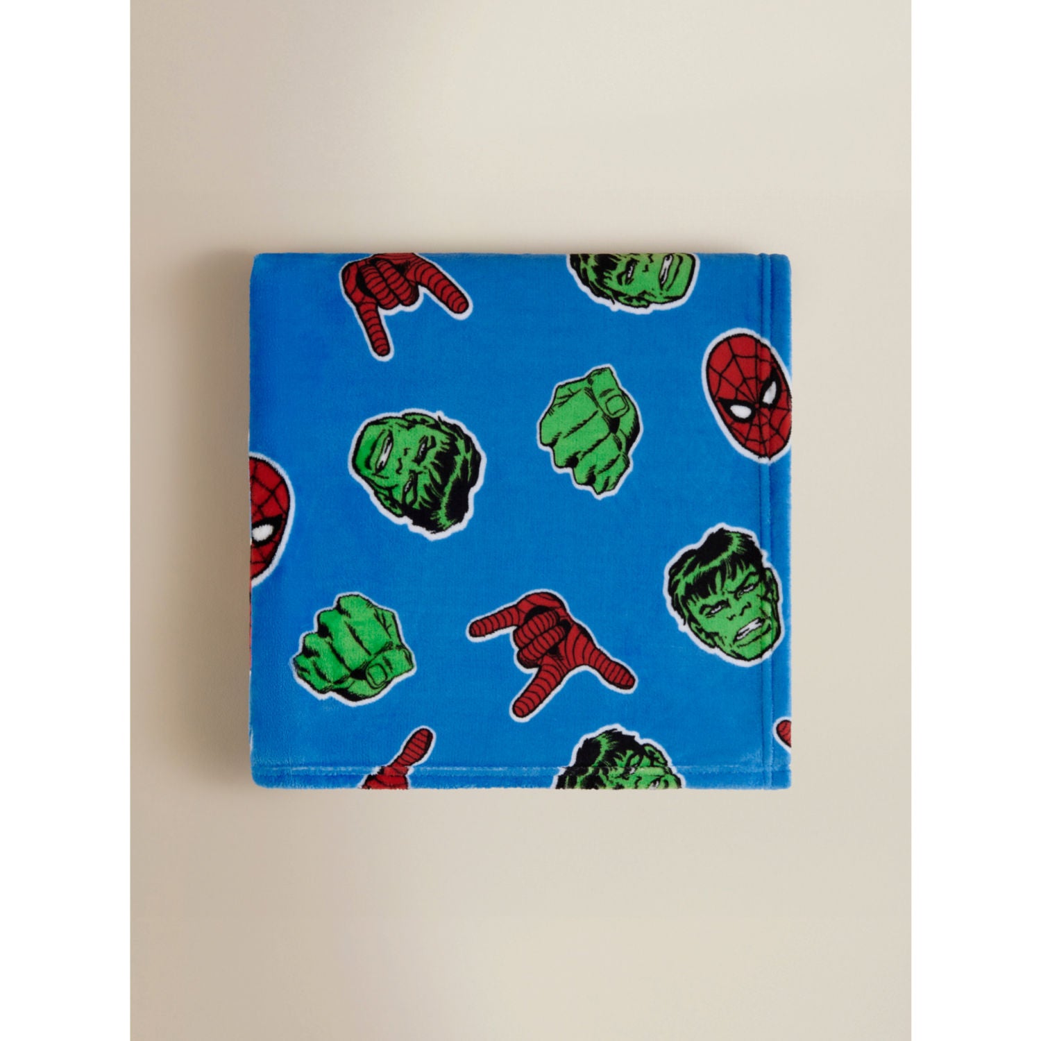 Marvel Hulk navy fleece blanket 120x150cm, UK version