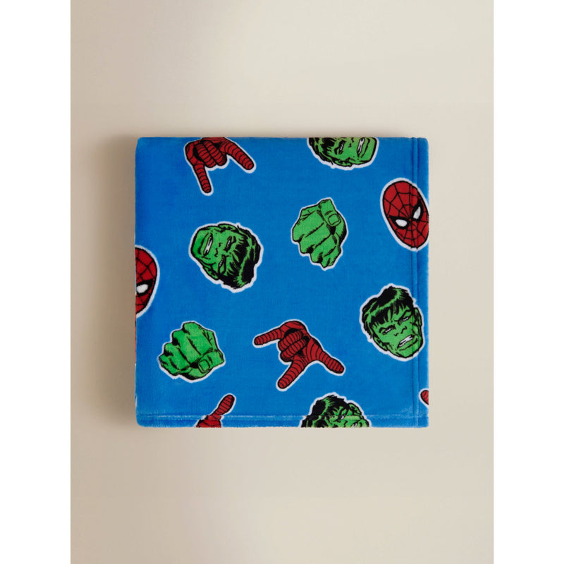 Marvel Hulk navy fleece blanket 120x150cm, UK version