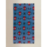 George Home Marvel Spider-Man blue cotton bath sheet 100x150cm (British brand)