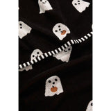George Home black and white ghost Halloween towel, UK version