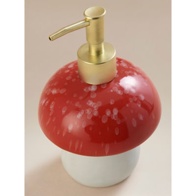 George Home stoneware toadstool soap dispenser, UK version