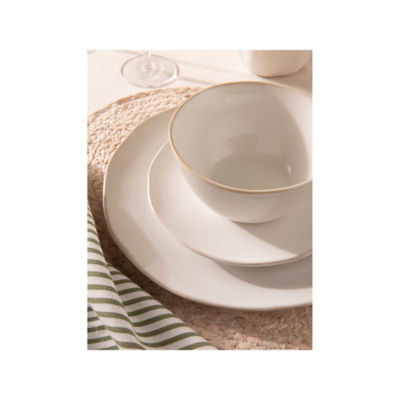 Stacey Solomon natural dinner set 12-piece stoneware, UK version