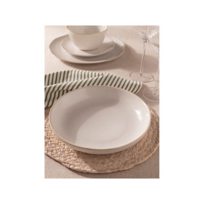 Stacey Solomon natural stoneware pasta bowl 21.5cm (British brand)