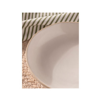 Stacey Solomon natural stoneware pasta bowl 21.5cm (British brand)