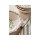 Stacey Solomon green and white rose pasta bowl - British product