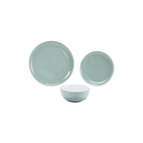 George Home two-tone dinner set 12 piece stoneware - British product
