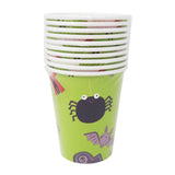 Spooky paper cups 10 pack 200ml - British product