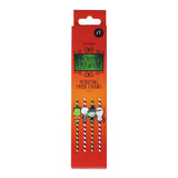 Paper straws 12 pack 20cm, imported from the UK