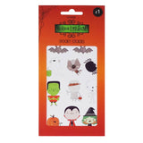 Halloween stickers two sheets 99x198mm - British product
