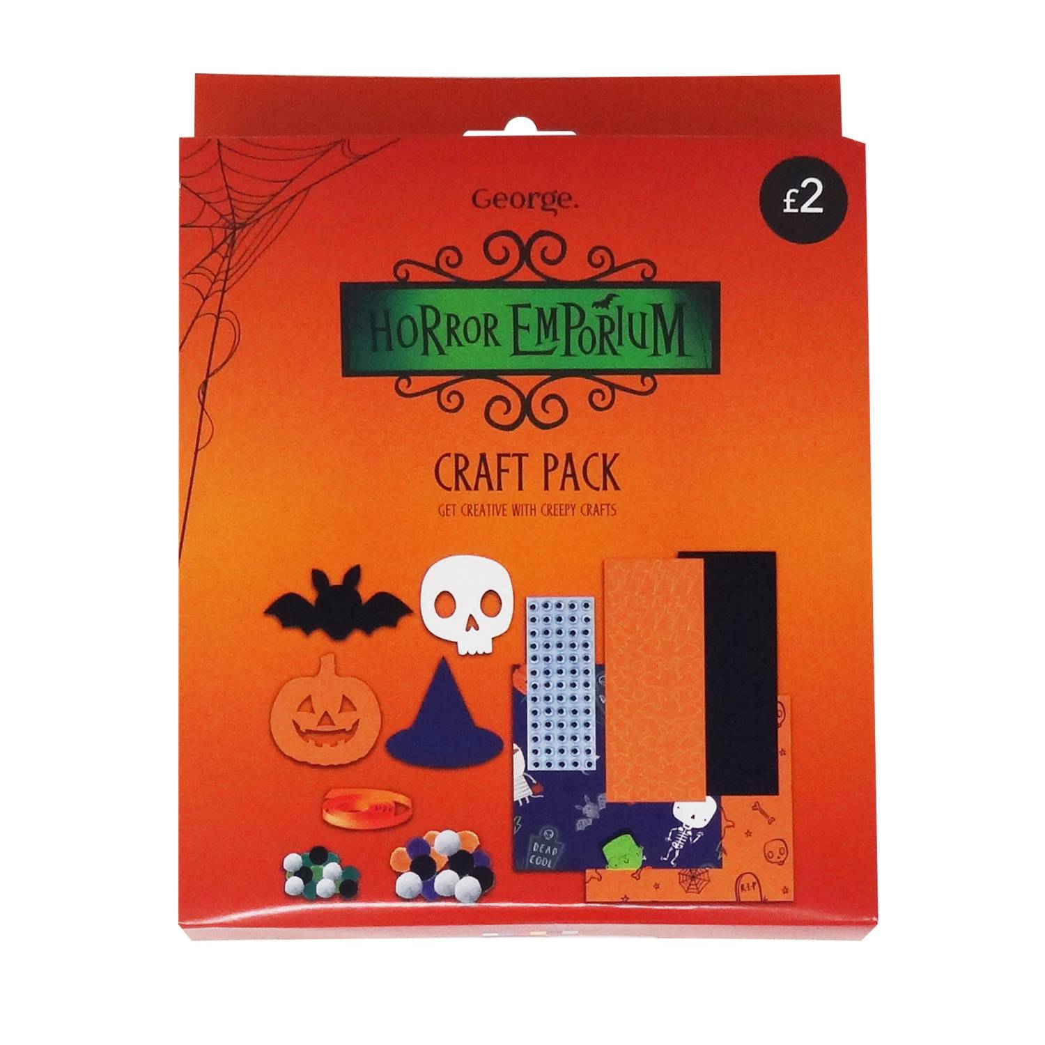 Horror Emporium Creepy Craft Pack craft supplies (British brand)