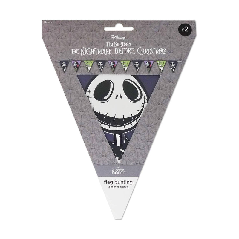 Nightmare Before Christmas bunting 2m, imported from the UK