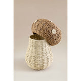George Home mushroom storage basket natural paper - British product