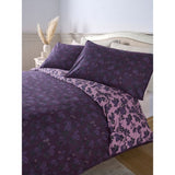 Stacey Solomon purple duvet set blackberry bramble design - British product