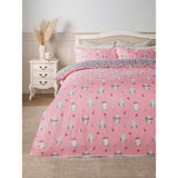Stacey Solomon floral ghost duvet set in pink - British product