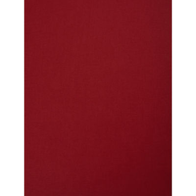 Red double fitted sheet, UK version