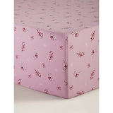 Christmas candy cane bow fitted sheet king size, imported from the UK