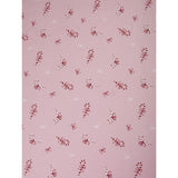 Christmas Candy Cane Bows fitted sheet double polycotton (British brand)