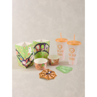 Halloween movie night kit paper 11x11x22cm - British product