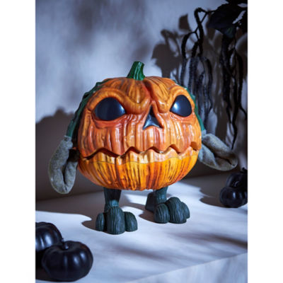Halloween animated stretch pumpkin 39.5cm, imported from the UK