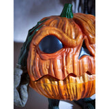 Halloween animated stretch pumpkin 39.5cm, imported from the UK
