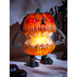 Halloween animated stretch pumpkin 39.5cm, imported from the UK