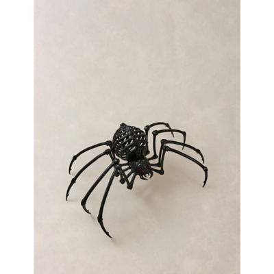 Halloween black spider skeleton decoration 81cm, UK version