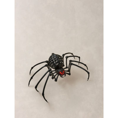 Halloween black spider skeleton decoration 81cm, UK version