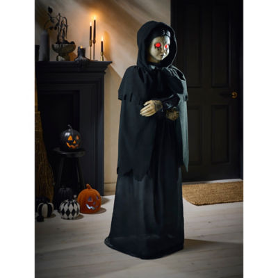 Haunted doll decoration animated 5ft, imported from the UK