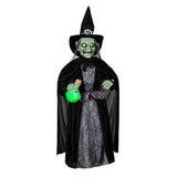 Halloween animated witch decoration 91.5cm (British brand)
