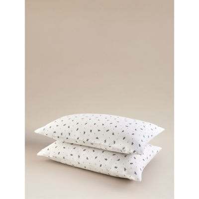 Stacey Solomon spotty brushed cotton pillowcase pair (British brand)