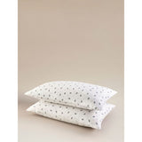 Stacey Solomon spotty brushed cotton pillowcase pair (British brand)